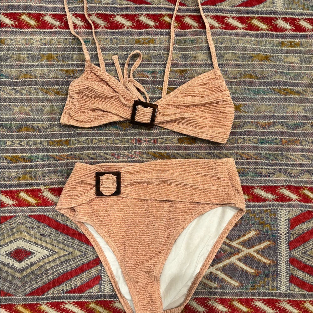 Urban Outfitters Peach Bikini set